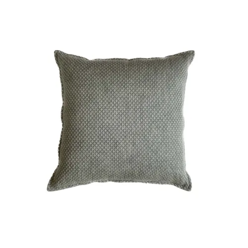 Almohadón Gris Algodón Dioniso en Gris - Textiles, Uruguay | Divino