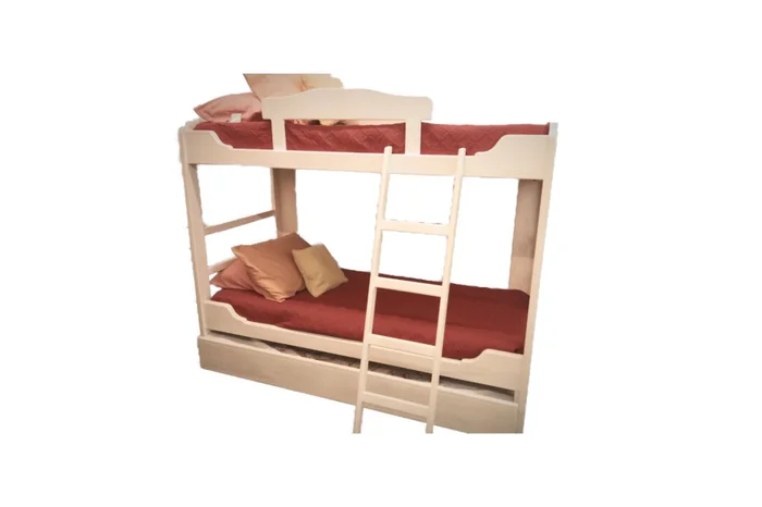 Cucheta Triple en Blanco - Dormitorio, Uruguay | Fábrica Italiana