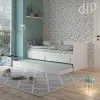 Cama Marinera Bicama Juvenil Dormitorio Auxiliar Con Cajones en Blanco - Dormitorio, Uruguay | Soy Hogar, vista 2 de 4