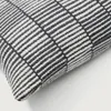 Almohadón Levu 100% algodón a rayas negro y blanco 45 x 45 cm en Multicolor - Textiles, Uruguay | Kavehome, vista 3 de 3