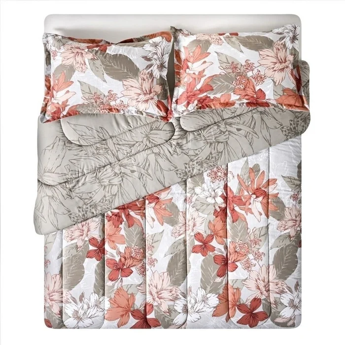 ACOLCHADO KING 200H 240x260CM AMARANTA CANNON en Multicolor - Textiles, Uruguay | Decohogar, vista 3