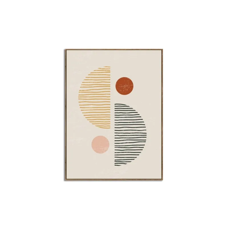 CUADRO CANVAS 30x40cm MARCO FIGURAS 1 - Decoración de pared, Uruguay | Koz