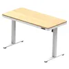 Escritorio Regulable Metal-y-mdf Marron Ascend en CASTAÑO/BLANCO - Escritorios y sillas de escritorio, Uruguay | Divino, vista 3 de 4