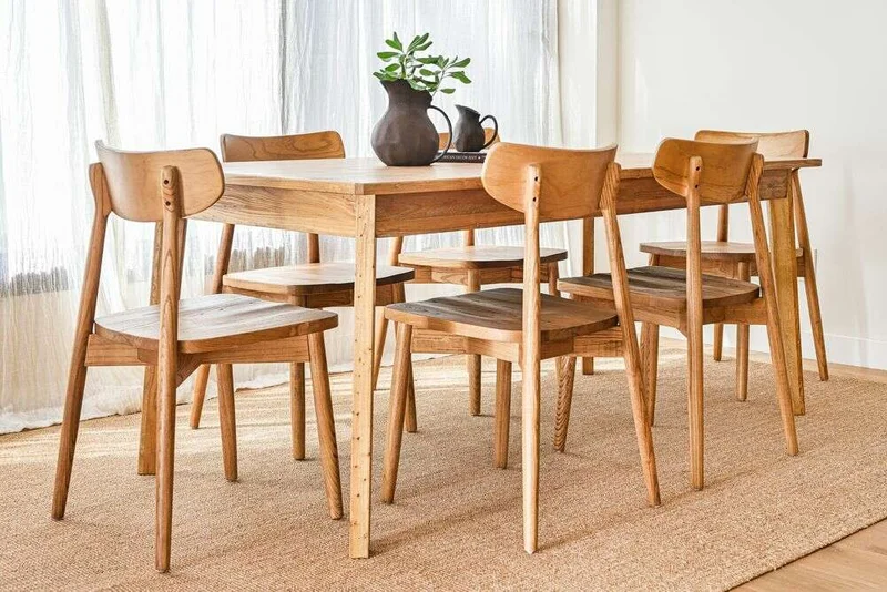 SILLA MICK - OLMO MIEL en Madera natural - Sillas, Uruguay | La Iberica, vista 3