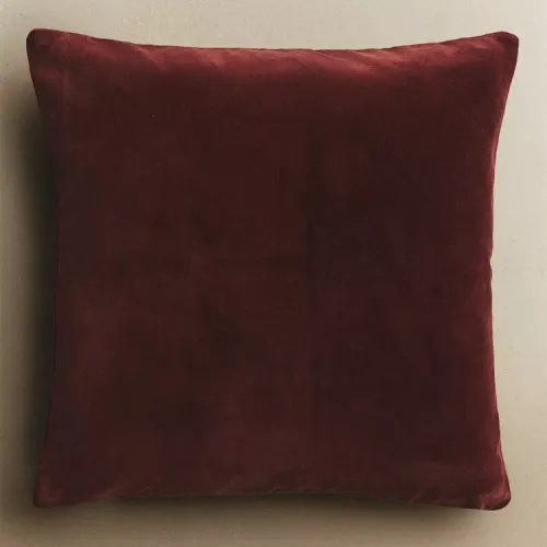 FUNDA COJÍN TERCIOPELO LISO - Textiles, Uruguay | Zara Home