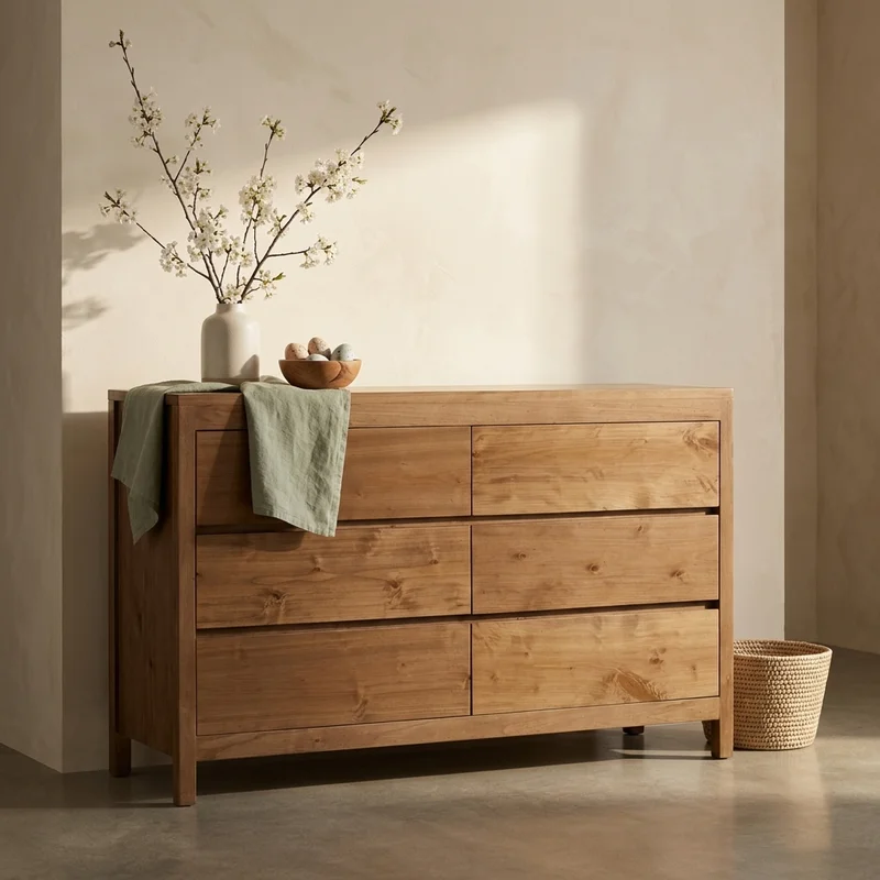 Cómoda Álamo 120 en Marrón - Dormitorio, Uruguay | Diseno Montevideo, vista 4