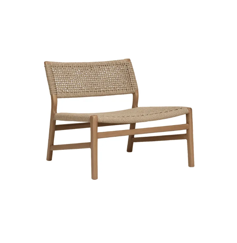 BUTACA CARACAS TEKA OAT 63X70X74 en Beige - Butacas, banquetas y puffs, Uruguay | Masinfinito Casa