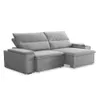 Sillón 3 Cuerpos Reclinable y Retráctil - Aura - Gris en Gris - Sillones y sofás, Uruguay | Ecowood, vista 3 de 3