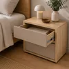 Mesa de Luz Concept - 2 Cajones - Hanover y Fendi en Marrón - Mesas de luz, Uruguay | NYR, vista 3 de 3