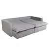 Sofá Cama 3 Cuerpos Tela Gris Verona en Gris - Sillones y sofás, Uruguay | Divino, vista 4 de 10
