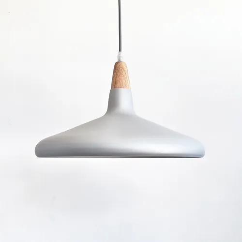 Lámpara colgante de techo Helga en Gris - Lámparas colgantes, Uruguay | Alta Gracia Deco