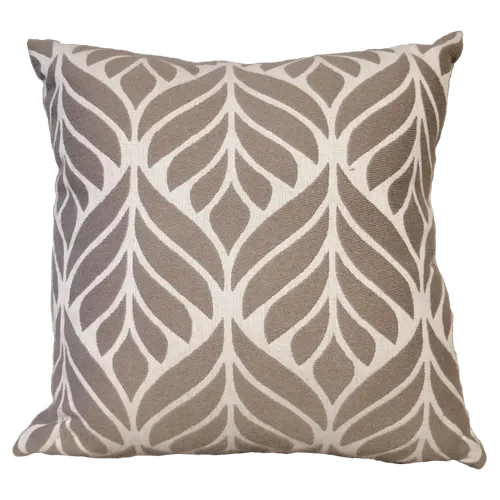 Almohadón Brown Leaf en Multicolor - Textiles, Uruguay | Tutto Deco