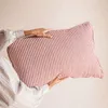 ALMOHADON LINO ALTO GRAMAJE RAYAS ROJAS - 70 X 43 CMS en Rojo - Textiles, Uruguay | La Iberica, vista 2 de 11