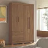 Ropero 4 Puertas 2 Cajones Y 5 Estantes - Roperos y placares, Uruguay | Muebles Express, vista 3 de 4