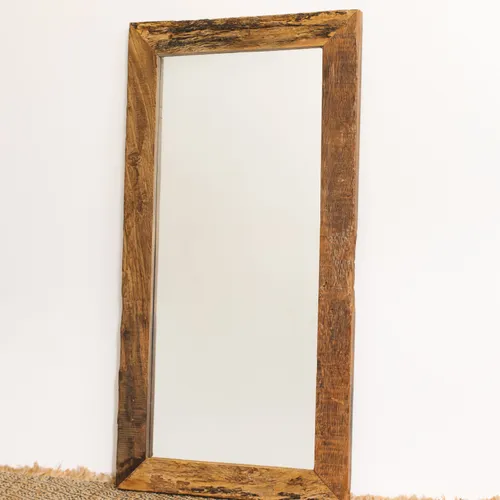 ESPEJO ESCORPIO 120x60 en Madera natural - Espejos, Uruguay | Fundamento Muebles