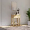 Mesa de luz Sommier - Linea Mexicana - Natural en Madera natural - Mesas de luz, Uruguay | Rústico Hogar, vista 3 de 3