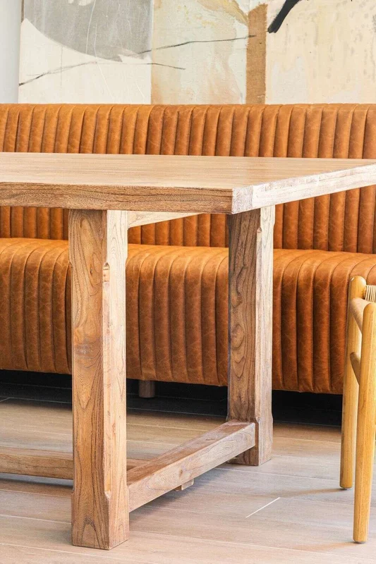 MESA COMEDOR APOLO - 2.00 X 1.00 MTS en Madera natural - Mesas de comedor, Uruguay | La Iberica, vista 23