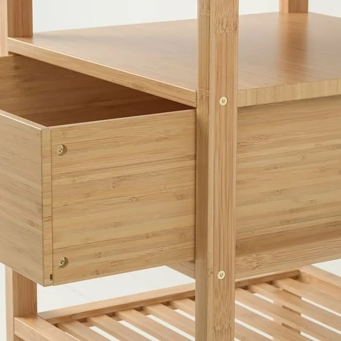 Mesa de Luz Siena en Madera natural - Muebles, Uruguay | Uruguay Bamboo, vista 6