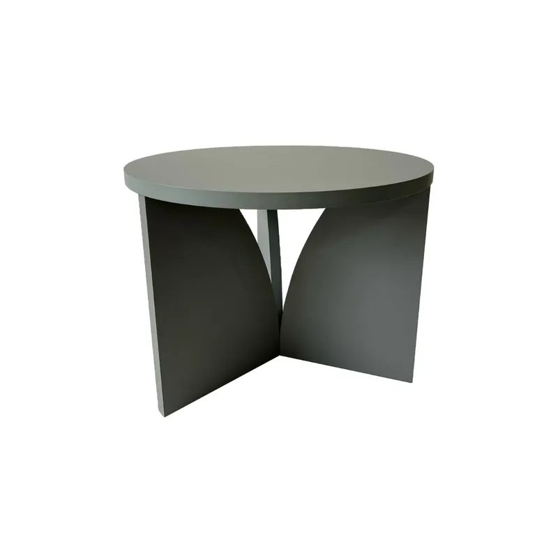 Mesa de Centro Arco 60cm – Verde en Madera natural - Mesas de living, Uruguay | Berna home