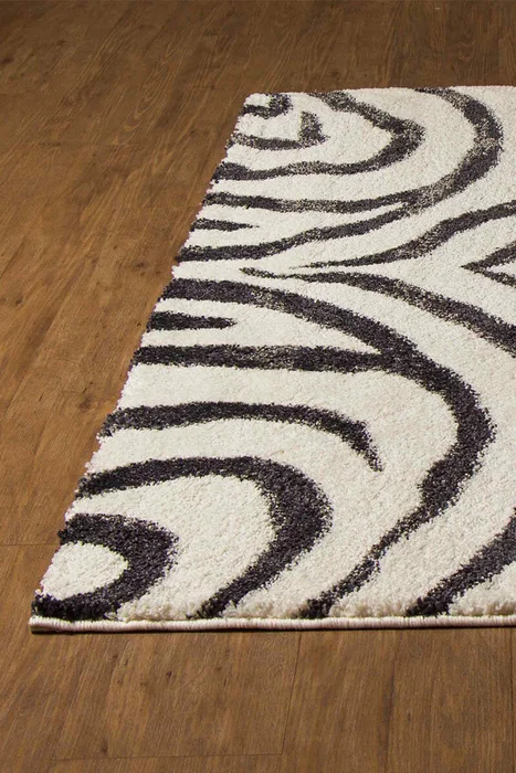 ALFOMBRA SOFTNESS SOF/9652/P318/ 200X290 CREAM/NEAR BLACK en Multicolor - Alfombras, Uruguay | Vinibel, vista 3