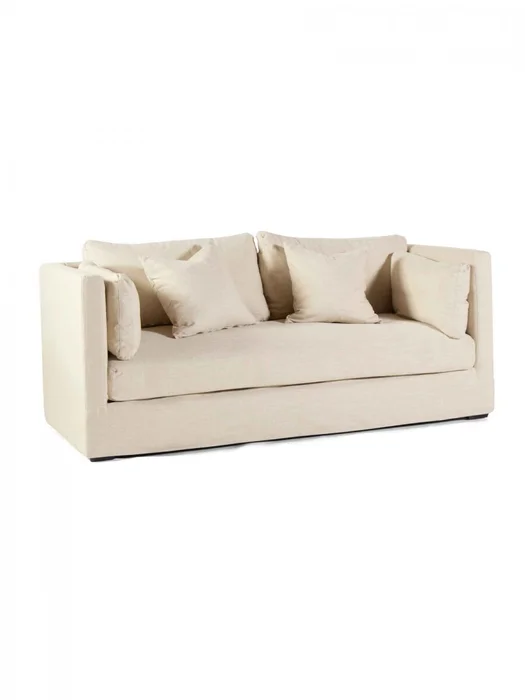 SOFA LESTAT 3 PLAZAS HL LINEN 206X96X84H CM - Sillones y sofás, Uruguay | Vinibel, vista 2