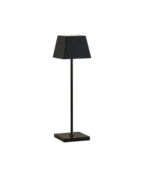 Lampara de Mesa Andorra (Negro), Uruguay | Casa Brava