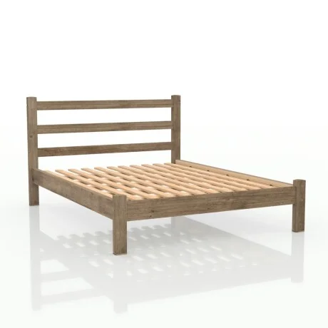 Cama 2 plazas Sofia en Marrón - Dormitorio, Uruguay | La Cueva Muebles, vista 7