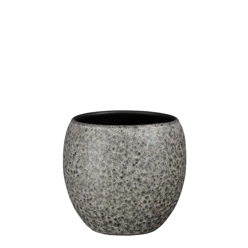 Maceta Terracota Negro Bent en Negro - Jarrones, Uruguay | Divino