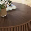 MESA DE CENTRO 3D MARRÓN CIRCULAR - Mesas de comedor, Uruguay | Viasono, vista 5 de 5