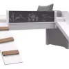 Cama Infantil con Tobogán con Pizarrón - Dormitorio, Uruguay | RM Muebles y Deco, vista 4 de 5