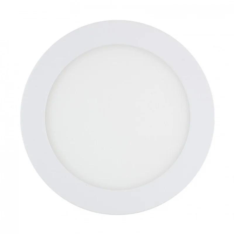 Panel LED Redondo de Empotrar 12W Luz Cálida en Blanco - Lámparas colgantes, Uruguay | Serlux, vista 3