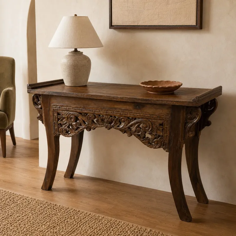 Consola Eko en Madera natural - Aparadores y recibidores, Uruguay | Camino a Casa