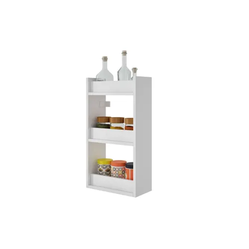 Especiera Vertical en Blanco - Bibliotecas, Uruguay | Unsi