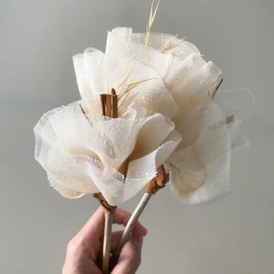 Flores de tela grandes – Set x3 unidades - Jarrones, Uruguay | Dreams On Time, vista 13