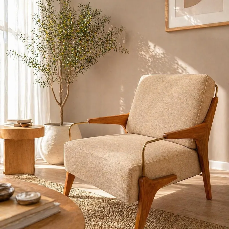 POLTRONA NATU TOSTADO en Marrón - Muebles, Uruguay | Indrana