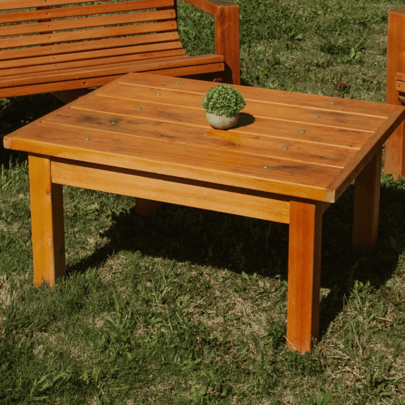 Juego de Exterior Sillón Curvo — Serra Amoblamientos en Madera natural - Muebles para el exterior, Uruguay | Serra Amoblamientos, vista 4