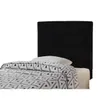 Respaldo Imperial 1 Plaza - Negro - Respaldos de cama, Uruguay | Berna home, vista 1 de 2