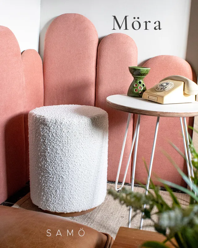 Puf Möra en Blanco - Butacas, banquetas y puffs, Uruguay | SAMÖ