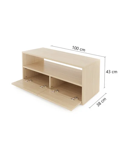 Zapatera Osaka en Madera natural - Aparadores y recibidores, Uruguay | Benteveo, vista 3