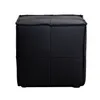 Pouf Lalo en Negro - Sillas, Uruguay | Walnut, vista 3 de 4