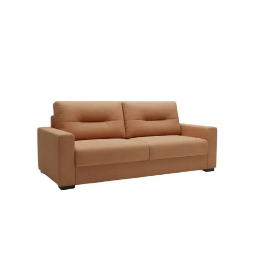 SOFA 3 CUERPOS - TAPIZADO TELA EASY CLEAN TOSTADO en Beige - Sillones y sofás, Uruguay | Champagne Home