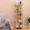 ESTANTERIA 5 TABLAS 45X32X142 CM BAMBOO CON BLANCO en Multicolor - Bibliotecas, Uruguay | Koz, vista 2 de 4