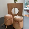 Candelabros de madera peque – Set x2 - Velas y Portavelas, Uruguay | Dreams On Time, vista 37 de 52