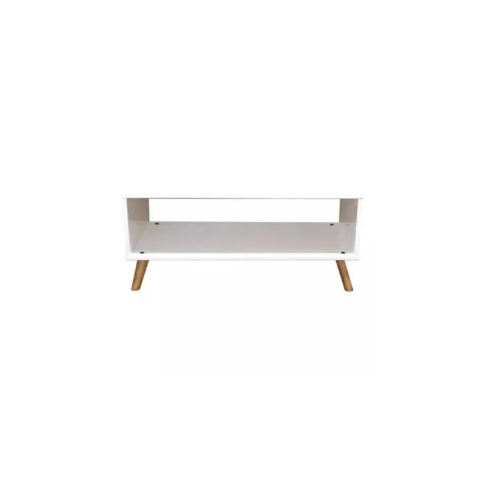 Mesa De Living Madera Maciza - Línea Berlín - Blanco en Blanco - Mesas de living, Uruguay | Ecowood, vista 7