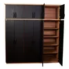 Placard 2,10 - 12 puertas — Serra Amoblamientos en Negro - Roperos y placares, Uruguay | Serra Amoblamientos, vista 3 de 4
