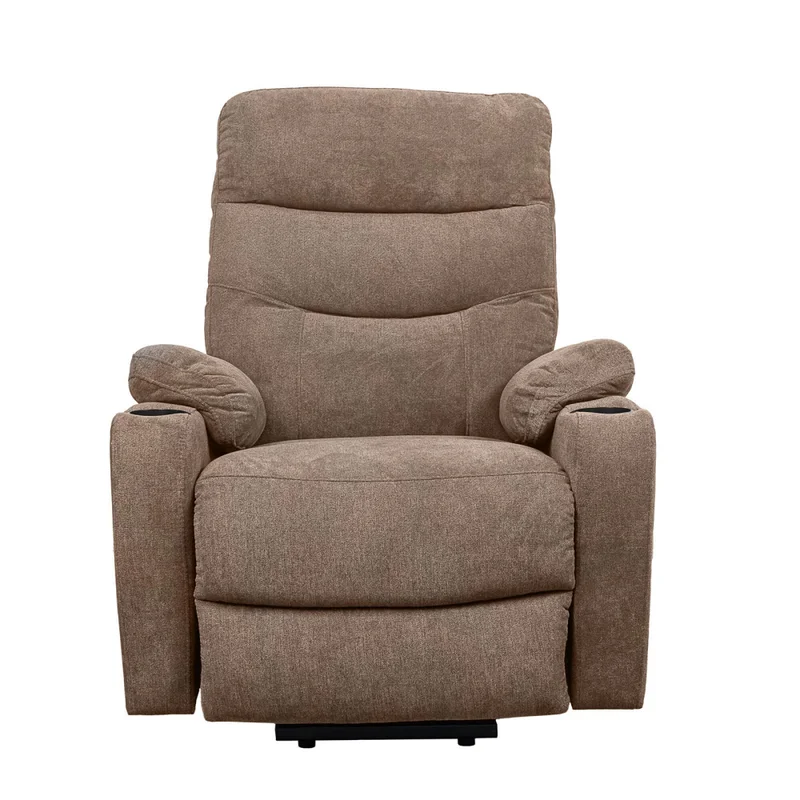 Sofá Reclinable Multifunción 1 Cuerpo Tela Natural-beige Atika Beige en Beige - Sillones y sofás, Uruguay | Divino, vista 3
