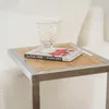 MESA AUXILIAR - OLMO Y ACERO en Madera natural - Mesas de living, Uruguay | La Iberica, vista 6 de 6