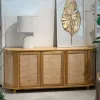 Rack curvo en Madera natural - Muebles para TV, Uruguay | FMB, vista 1 de 3