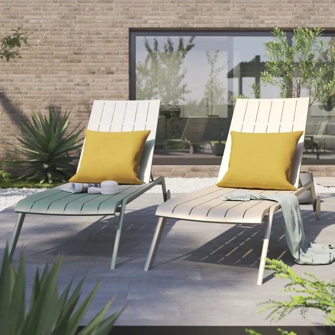 Reposera Idaho beige en Beige - Muebles para el exterior, Uruguay | Naterial Uruguay