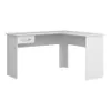 Escritorio esquinero - Blanco en Blanco - Escritorios y sillas de escritorio, Uruguay | La Cueva Muebles, vista 1 de 3